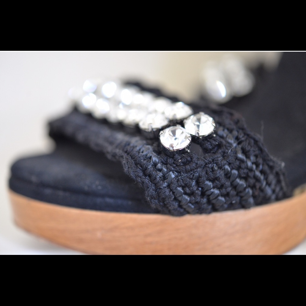 Dolce&Gabbana Swarovski crystal platform heels - Picture 4 of 8
